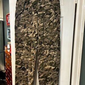 Zadig & Zoltaire pilots canvas Camouflage Pants Sz 36 (s)